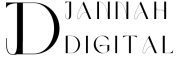 Jannah Digital black logo with favicon